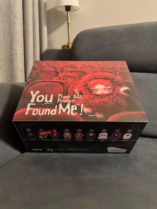 Skull Panda (You found me) 1 individual blind box.